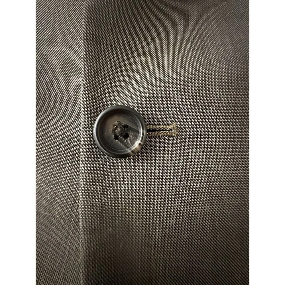 Ralph Lauren Mens Sport Coat Blazer Men‎ Size 44L Wool Blend Taupe Beige Jacket